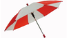 Flash Parasols (Red & White) 1 piece set by MH Production - Trick