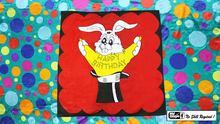  Bag to Happy Birthday Silk (36 inch  x 36 inch) by Mr. Magic - Trick