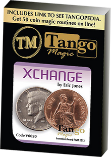  Xchange (Online Instructions and Gimmicks) V0020 by Eric Jones and Tango Magic - Trick