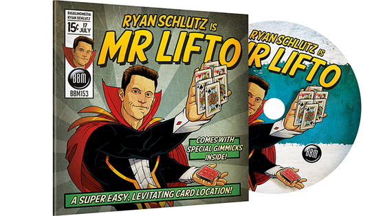 MR LIFTO (DVD and Blue Gimmicks) by Ryan Schlutz and Big Blind Media - DVD