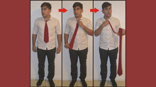  Comedy Necktie (Red) by Nahuel Olivera - Trick