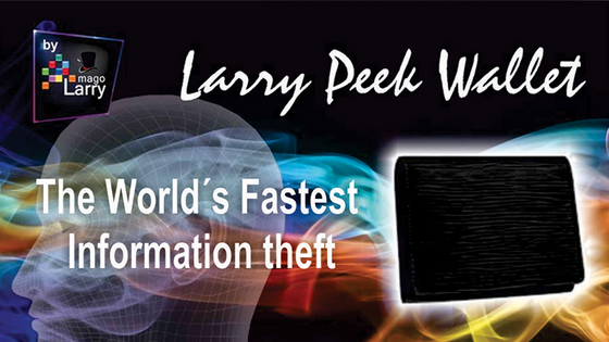 The Larry Peek Wallet (Gimmick and Online Instructions) by Mago Larry - Trick