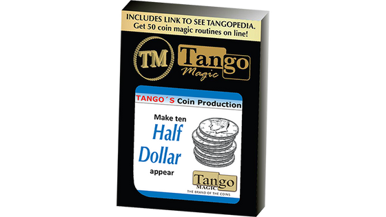 Tango Coin Production - Half Dollar D0186 (Gimmicks and Online Instructions) by Tango - Trick