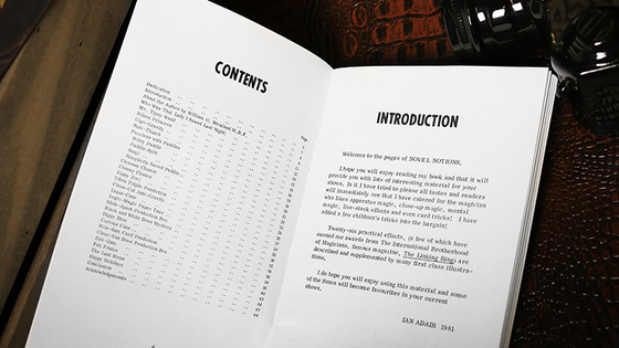 Novel Notions by Ian Adair - Book
