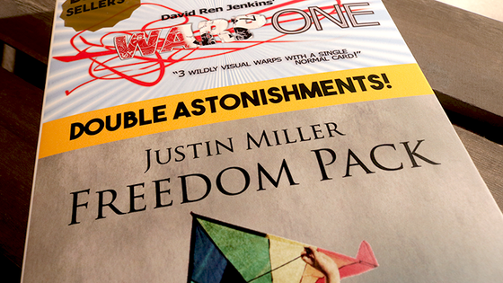 Paul Harris Presents Warp One/Freedom Pack Double Astonishments by Justin Miller & David Jenkins - Trick