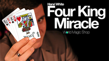 Four King Miracle (Gimmick and Online Instructions) by Henri White - Trick