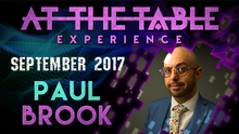  At The Table Live Lecture - Paul Brook September 20th 2017 video DOWNLOAD