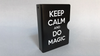 Keep Calm and Do Magic Card Guard (Black) by Bazar de Magia
