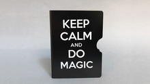  Keep Calm and Do Magic Card Guard (Black) by Bazar de Magia