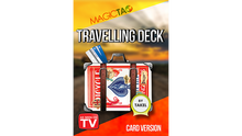  Travelling Deck Card Version Blue (Gimmick and Online Instructions) by Takel - Trick