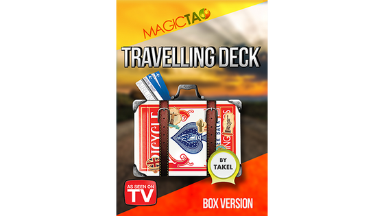 Travelling Deck Box Version Blue (Gimmick and Online Instructions) by Takel - Trick