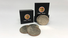  Perfect Shell Coin Set Eisenhower Dollar (Shell and 4 Coins D0202) by Tango Magic - Trick