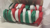Carnival Streamer Christmas (Red, White and Green) by Ra Magic - Trick