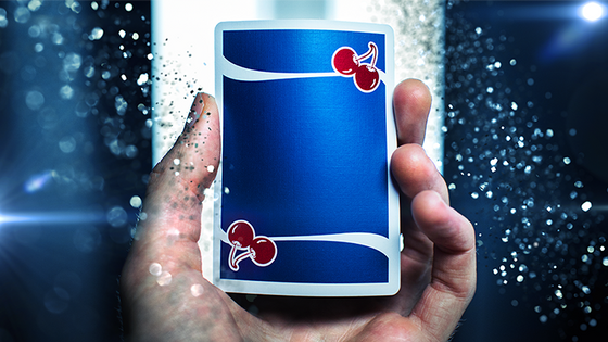 Cherry Casino Playing Cards (Tahoe Blue) by Pure Imagination Projects