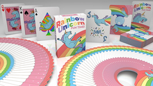  Rainbow Unicorn Fun Time! Playing Cards by Handlordz