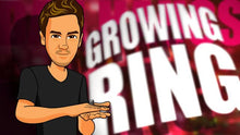  Growing Ring by Dan Hauss (DVD + Gimmicks) (Open Box)