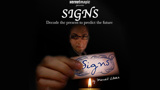 SIGNS (Gimmicks and Online Instructions) by Vernet - Trick