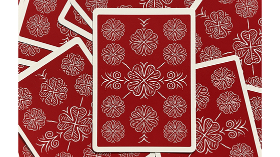 Choice Cloverback (Red) Playing Cards