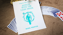  Effects with the Card Index by Mark Weston - Book