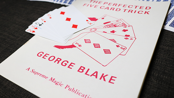 The Perfected Five Card Trick by George Blake - Book