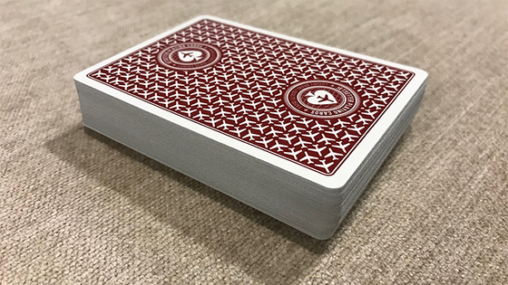 Premier Edition in Restricted Red by Jetsetter Playing Cards