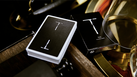 New T Playing Cards (Black)