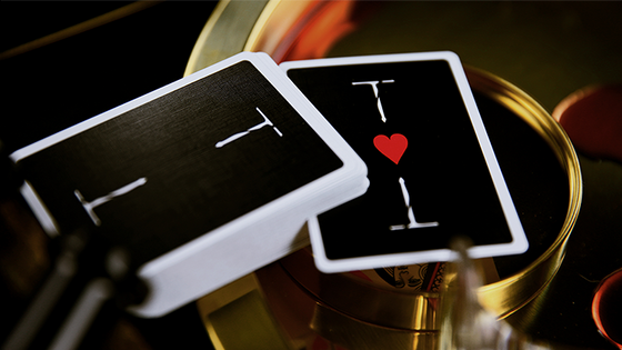 New T Playing Cards (Black)