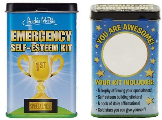 Emergency Self-Esteem Kit by Archie Mcphee