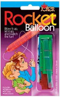 Rocket Balloon by Loftus