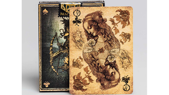 Leonardo MMXVIII Gold Edition by Art Playing Cards