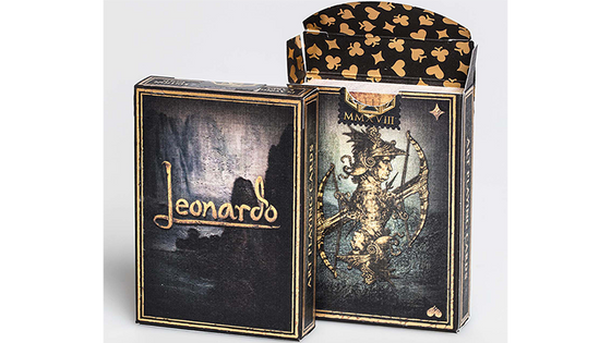 Leonardo MMXVIII Gold Edition by Art Playing Cards