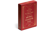  Red Playing Cards 3rd Edition by Misc Goods Co