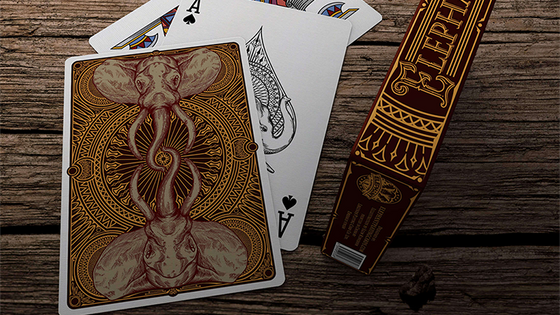 Elephant Playing Cards (Desert)