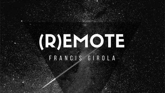 Remote (Gimmicks and Online Instructions) ESP Research Centre by Francis Girola - Trick