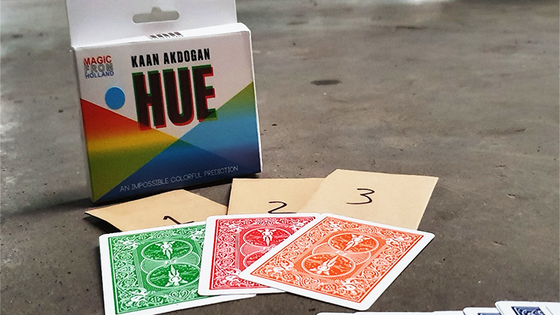 HUE Red (Gimmicks and Online Instructions) by Kaan Akdogan and MagicfromHolland - Trick
