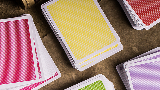 Steel Playing Cards (Yellow) by Bocopo