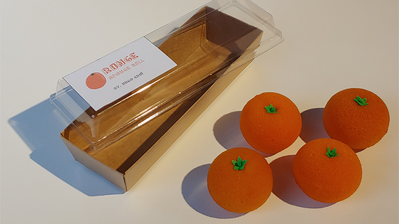 Fruit Sponge Ball (Orange) by Hugo Choi - Trick