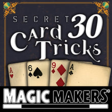  30 Secret Card Tricks (12 units MOQ)