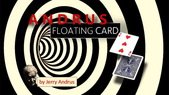 Andrus Floating Card Red (Gimmicks and Online Instructions) by Jerry Andrus - Trick