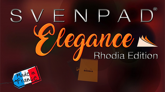 SvenPad® Elegance Rhodia® Edition (Single, Black Cover)