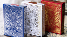  White Gold Edition Playing Cards by Joker and the Thief