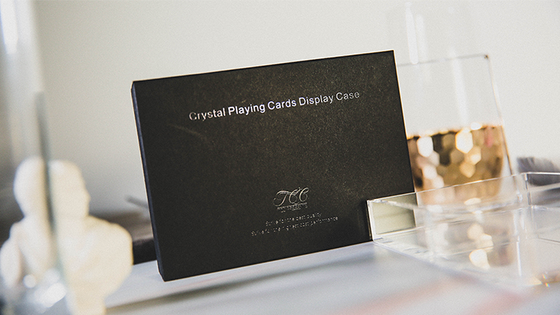 Crystal Playing Card Display 2 Deck Case by TCC - Trick