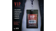  VIP PASS (Gimmick and Online Instructions) by JOTA - Trick