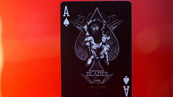 The Master Series - Blades Blood Moon by De'vo (Standard Edition) Playing Cards