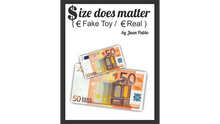  Size Does Matter EURO (Gimmicks and Online Instructions) by Juan Pablo Magic