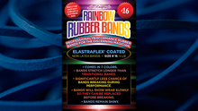  Joe Rindfleisch's SIZE 16 Rainbow Rubber Bands (Hanson Chien - Blue Pack) by Joe Rindfleisch - Trick