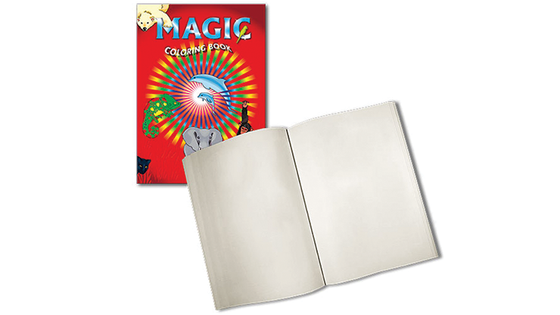 Magic Coloring Book (Blank pages) by Vincenzo Di Fatta Magic - Trick