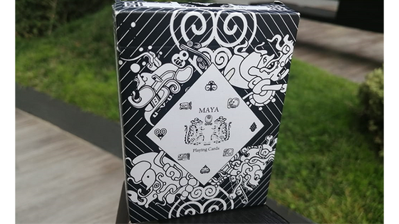 Maya Playing Cards Magic White