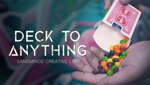  Deck To Anything (DVD and Gimmick) by SansMinds Creative Lab - DVD