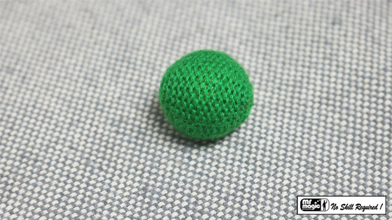 Crochet Ball .75 inch Single (Green) by Mr. Magic - Trick